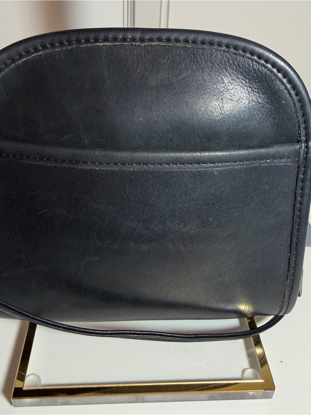 Vintage Coach Abbie Crossbody Bag Black